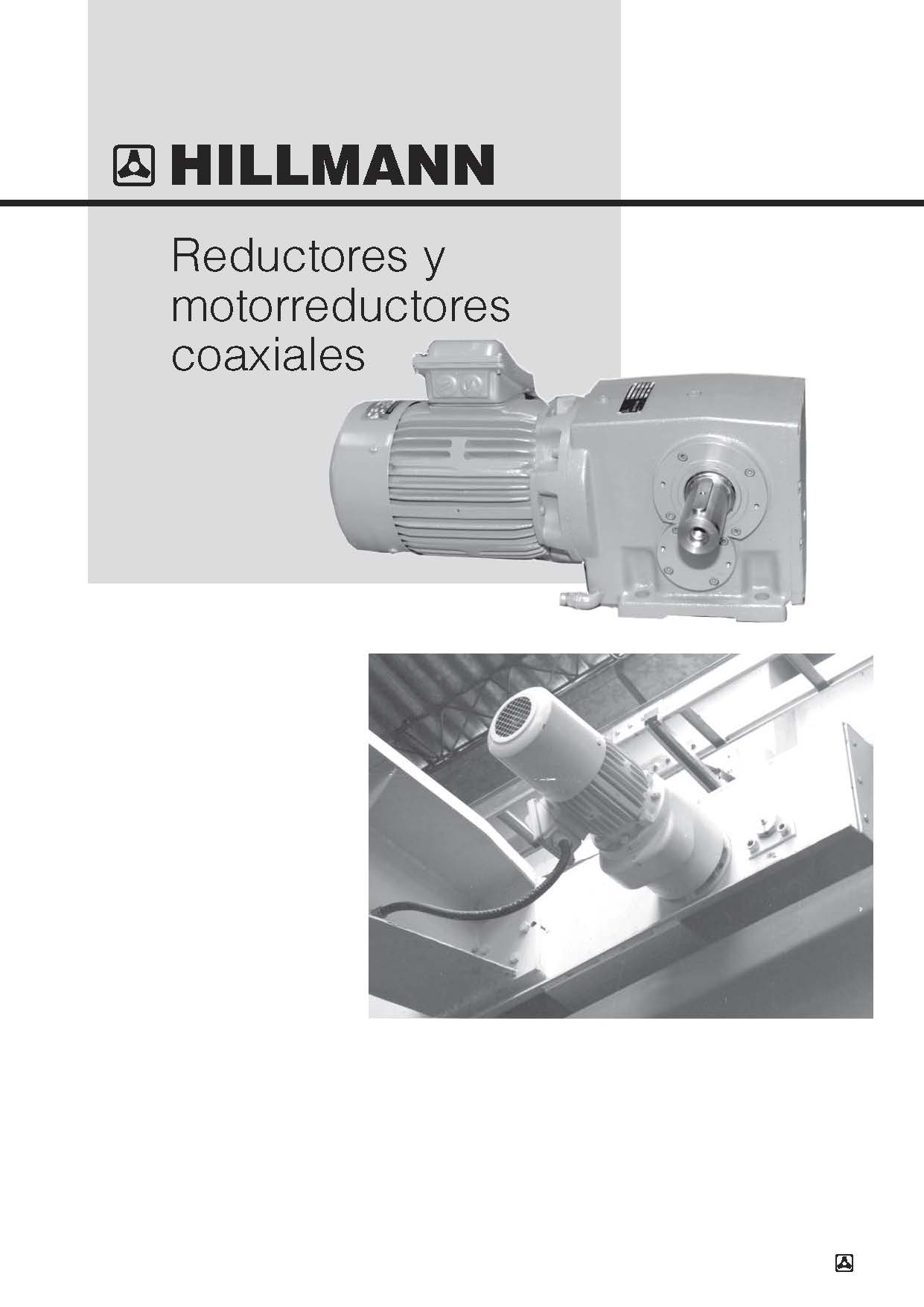 Portada del catálogo de Reductores de montaje sobre eje